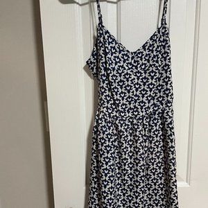 J. Crew Navy & White Dress size 6